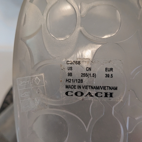 Clear Coach Jelly Slides - Picture 4 of 5